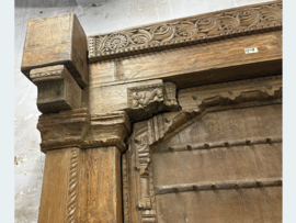 Oude grote deuren teak hout N108