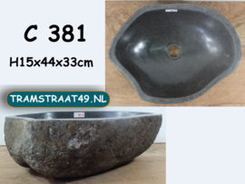 Riviersteen waskom C381 (44x33cm)