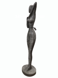 Metalen vrouwen beeld N9 (180 cm)