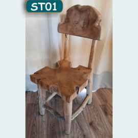 Teak hout stoel ST01