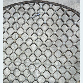 Tuinhek decoratie smeedijzeren EG53-12