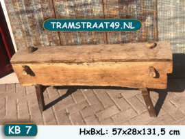 Bankje voor voeteneind bed KB7