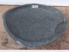 Waterschaal / vogelbad natuursteen PE139 (42x35cm)