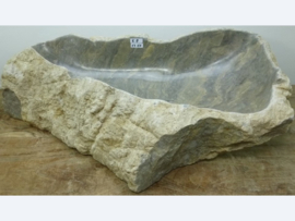 Marmeren waskom natuurlijke vorm K8 (80x47cm)