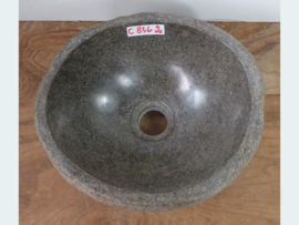 Natuursteen waskom toilet C836 (29x25cm)