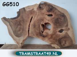 Tafelblad boomstam GG510 (120x82cm)