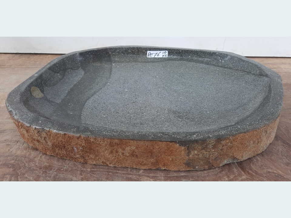 Vogeldrinkschaal natuursteen PE76 (45x37cm)