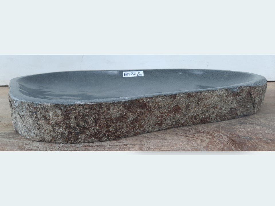 Vogelbad natuursteen PE127 (49x34cm)