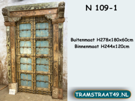 Oude verweerde deuren TN109-1 & TN109-2