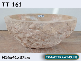 Marmeren beige pompbak TT161 (41x37cm)