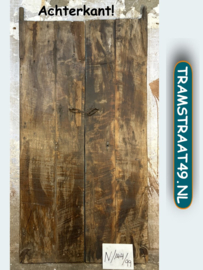 Teakhout vintage binnendeur N144-99