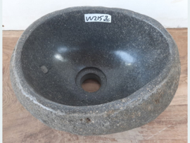 Natuursteen waskom toilet VV215 (29x23cm)