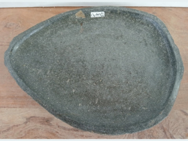 Grote wasschaal vogel riviersteen CW353 (58x45cm)
