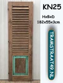 Vintage deur als decoratie KN25