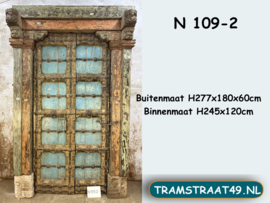 Oude verweerde deuren TN109-1 & TN109-2