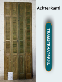 Franse extra hoge smalle shutters (set van 4 shutters) EG1-17