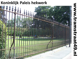 Ijzeren hekwerk Paleis te koop