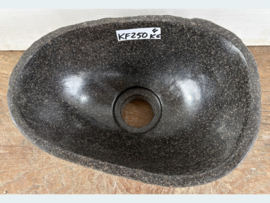Pompbak wc riviersteen KF250 (26x18cm)