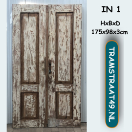 Antieke paneel deur IN1