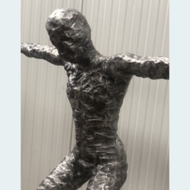 Metalen man sculpture N10 (135 cm)
