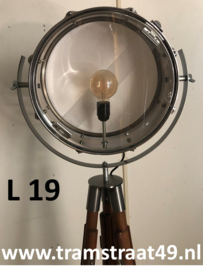 Snaardrum vloerlamp - muziekinstrument lamp