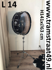 Drum vloerlamp - muziekinstrument lamp