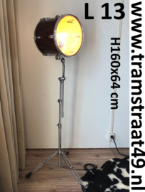Drumstel vloerlamp - muziekinstrument lamp