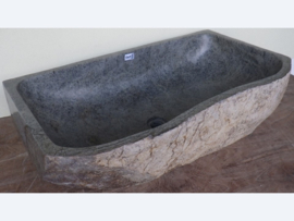 Stenen inbouw spoelbak S355 (81x43cm)