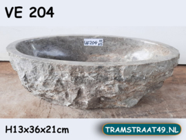Marmeren waskom klein VE204 (36x21cm)