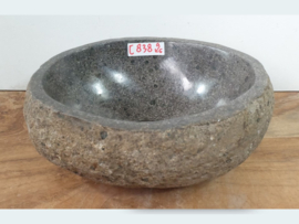 Natuursteen lavabo klein C838 (28x23cm)