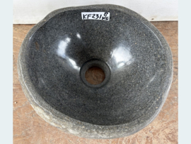 Fontein wc riviersteen KF231 (27x24cm)