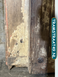Hoge smalle deur antiek / kastdeur N144-60