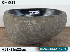Stone sink toilet KF201 (26x22cm)