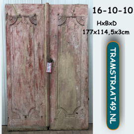 Oude Indische deur 16-10-10 (177x114,5cm)