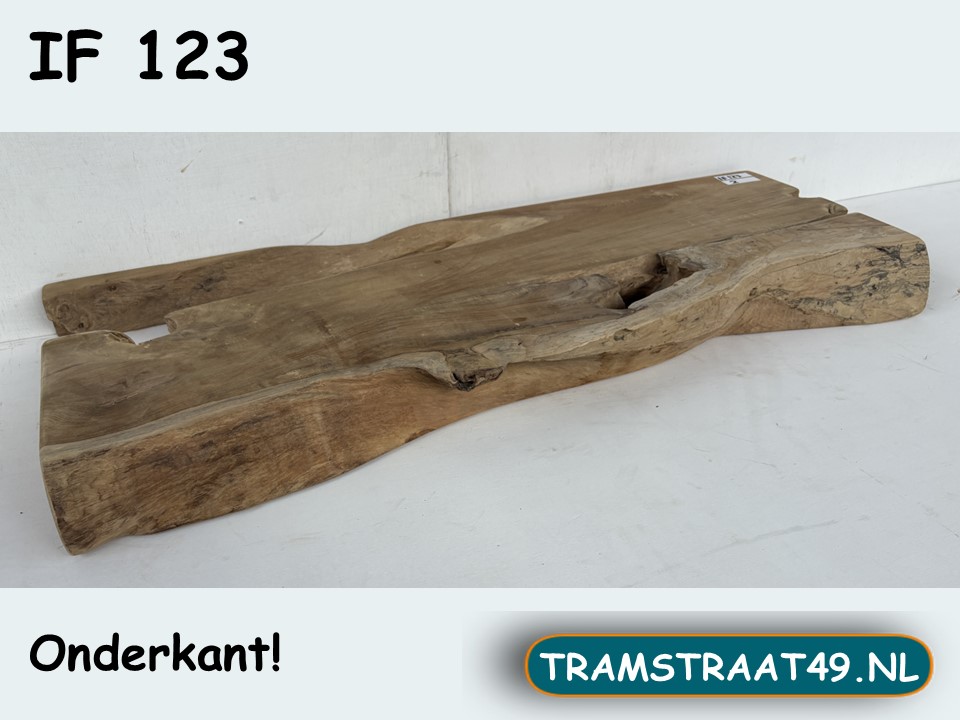 Teak wortel plank IF123 (92x40cm)