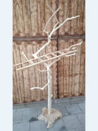Ladder voor vogels van koffiehout / javahout