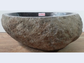 Riviersteen pompbak middel G898 (38x34cm)