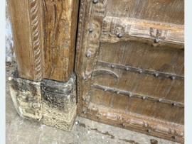 Oude grote deuren teak hout N108