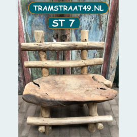 Tuinbankje teak ST7