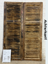 Lage franse shutters (set van 2 shutters) EG5-14