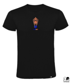 Shirt gloeilamp zwart