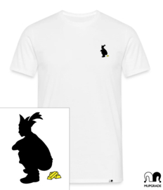 Shirt Achtmaal Goudpoepers wit