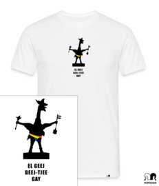 Shirt beetje gay wit