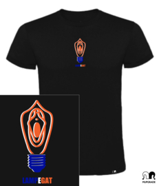 Shirt gloeilamp zwart