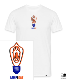 Shirt gloeilamp wit