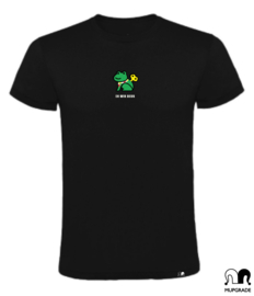Shirt Oeteldonk 'wir deur'  zwart