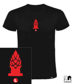 Shirt Oisterwijk Döllekesgat plug zwart