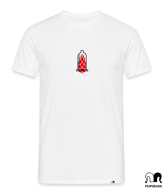Shirt Oisterwijk Döllekesgat condoom wit