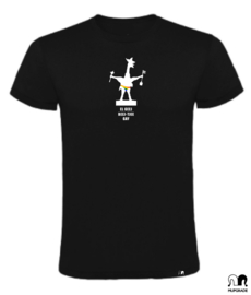 Shirt beetje gay zwart