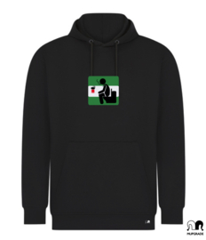 Hoodie schijt aan 020